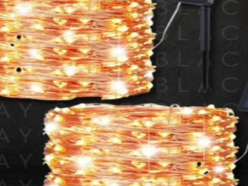 Luces led navideñas solares 