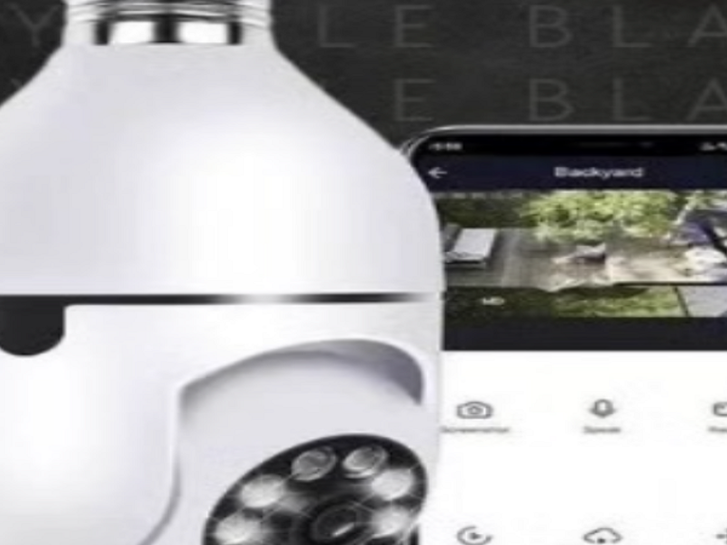 Cámara ip wifi vigilancia ampolleta