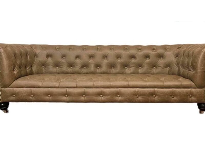 Sofá Gris Chesterfield Chile