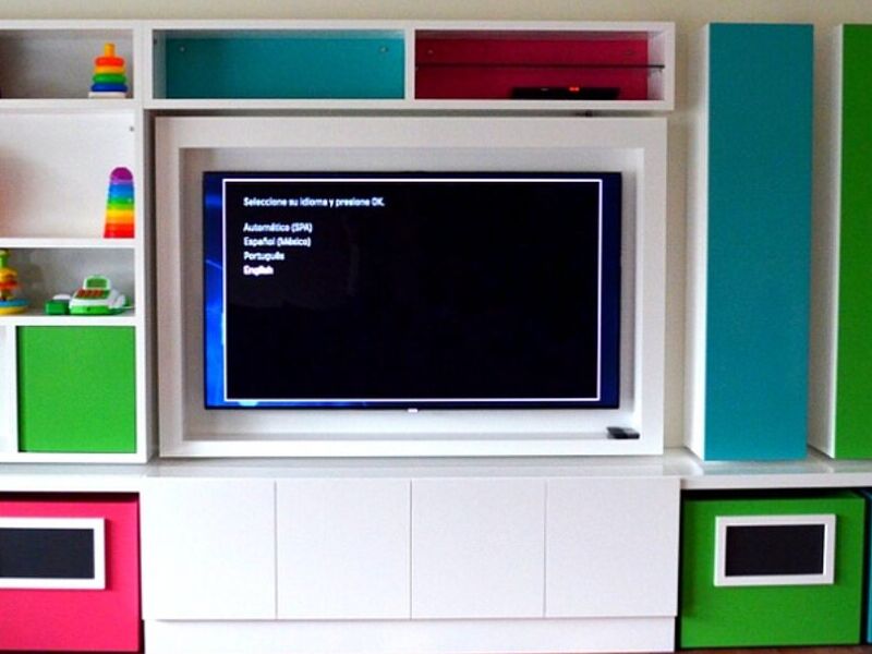 Mueble TV colores Chile 
