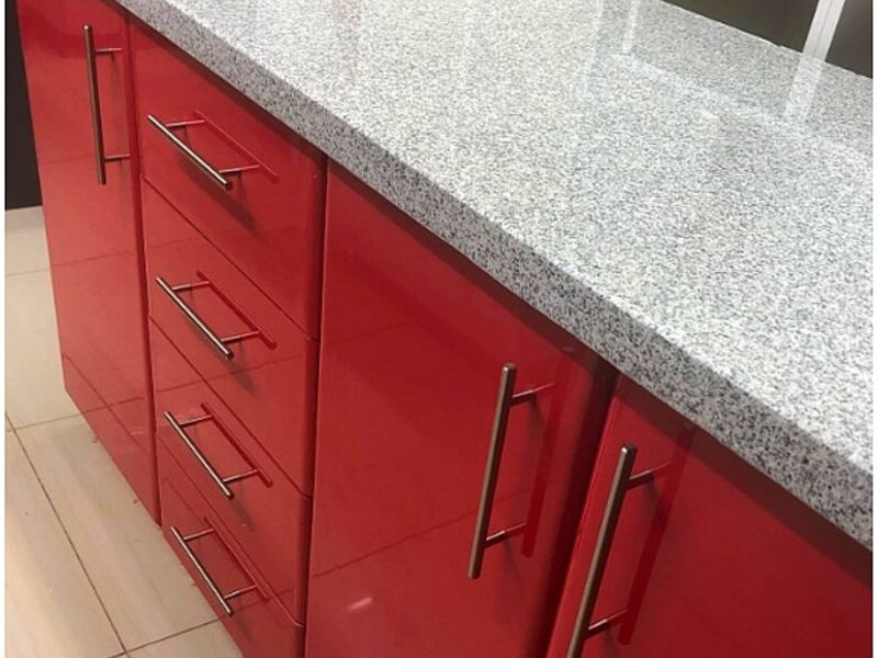 Cocina rojo brillo Chile 