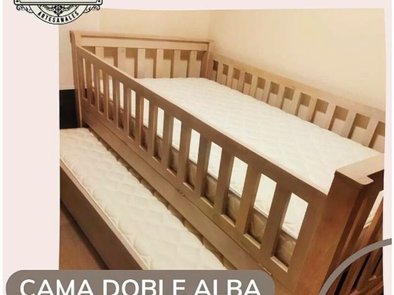 Cama doble alba Chile 