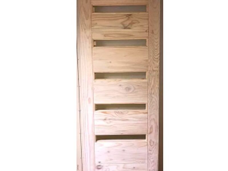 Puerta Pino Radiata Modelo 5  Chile
