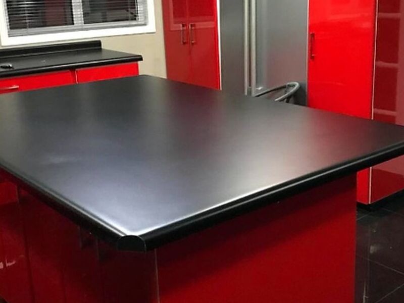 MUEBLE COCINA ROJO CHILE