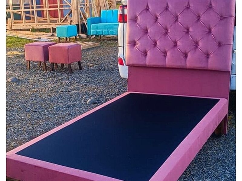 CAMA ROSADA UNA PLAZA CHILE