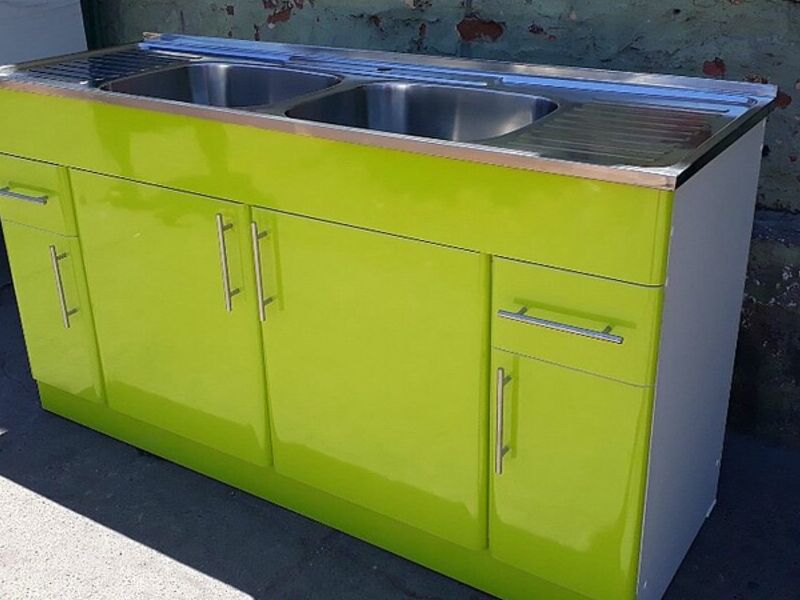 Mueble cocina verde Chile