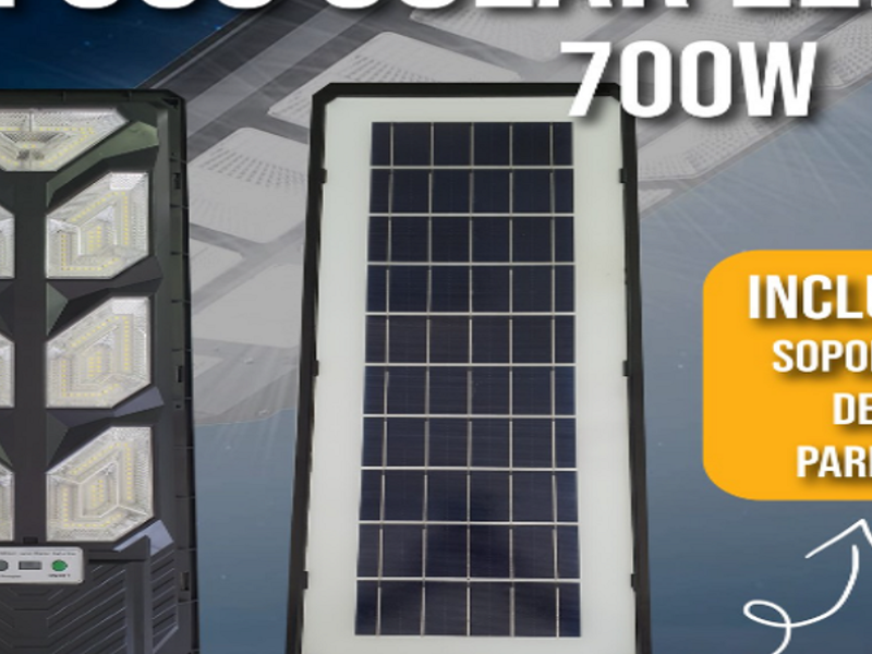 FOCO SOLAR LED 