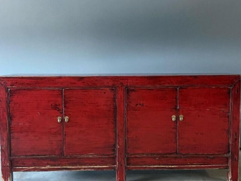 Mueble rojo Chile 