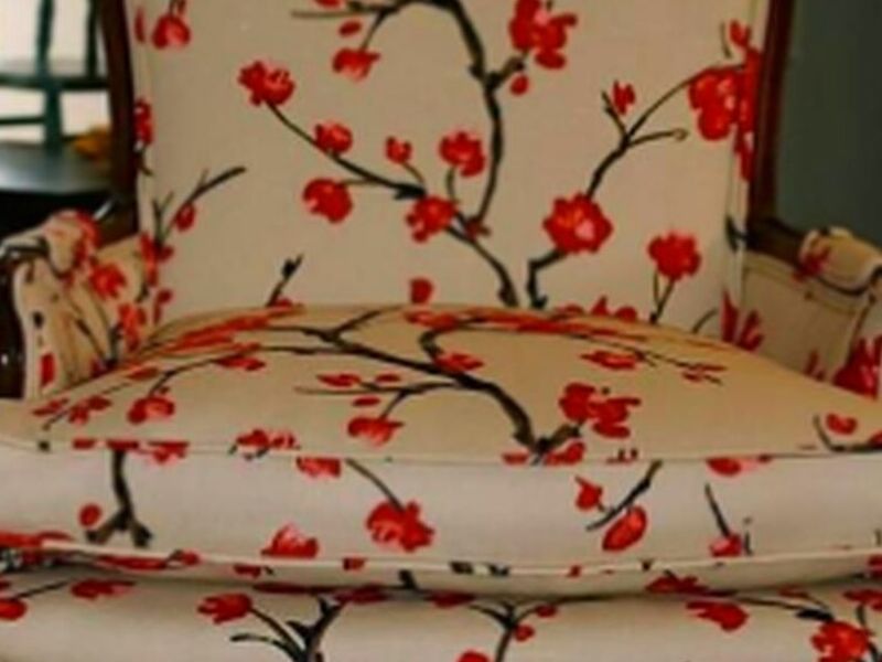 SOFA BLANCO ROJO VIÑA DEL MAR