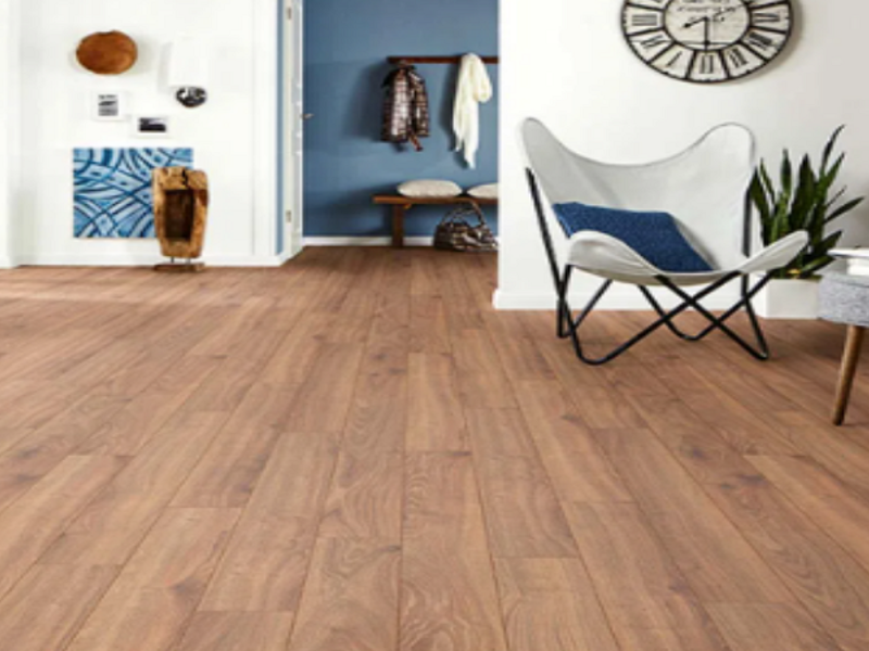 Piso laminado roble 