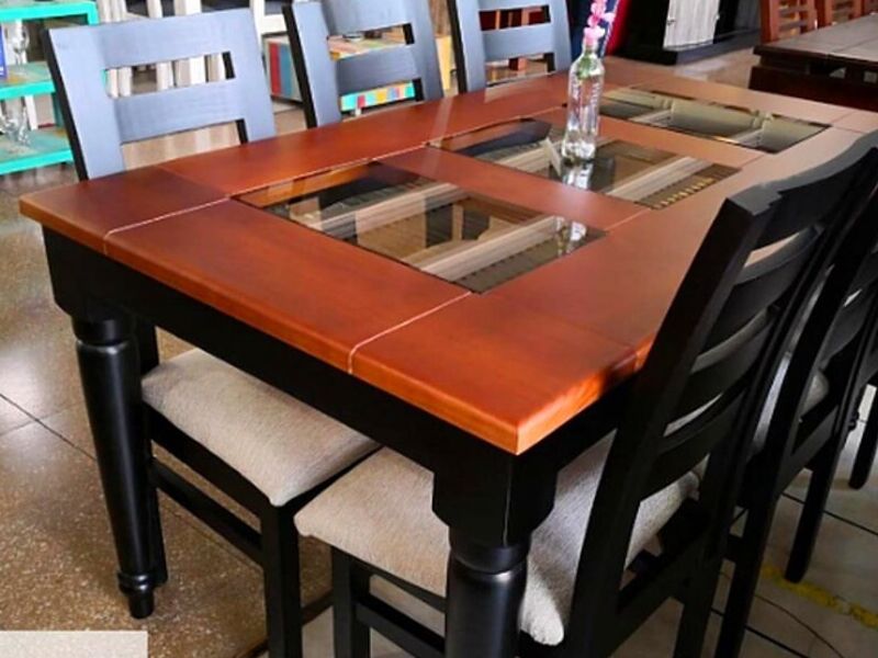 Comedor bicolor para 6 personas Puerto Mont