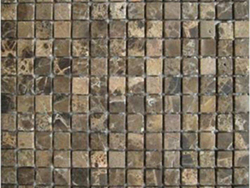 Mosaico Piedra 30.5x30.5 Cafe Natural