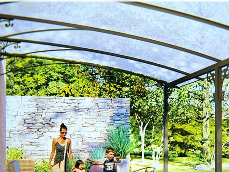 DISEÑO PERGOLA NEGOCIO CHILE