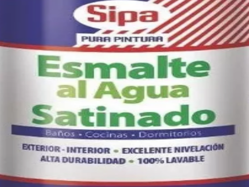 Esmalte al agua Satinado 