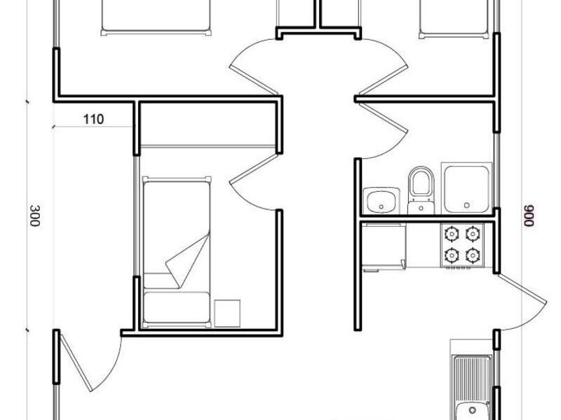 casa prefabricada en Región metropolitana