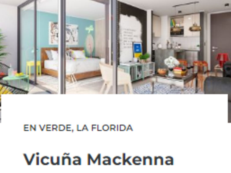 Apartamento edificio Vicuña venta Chile 