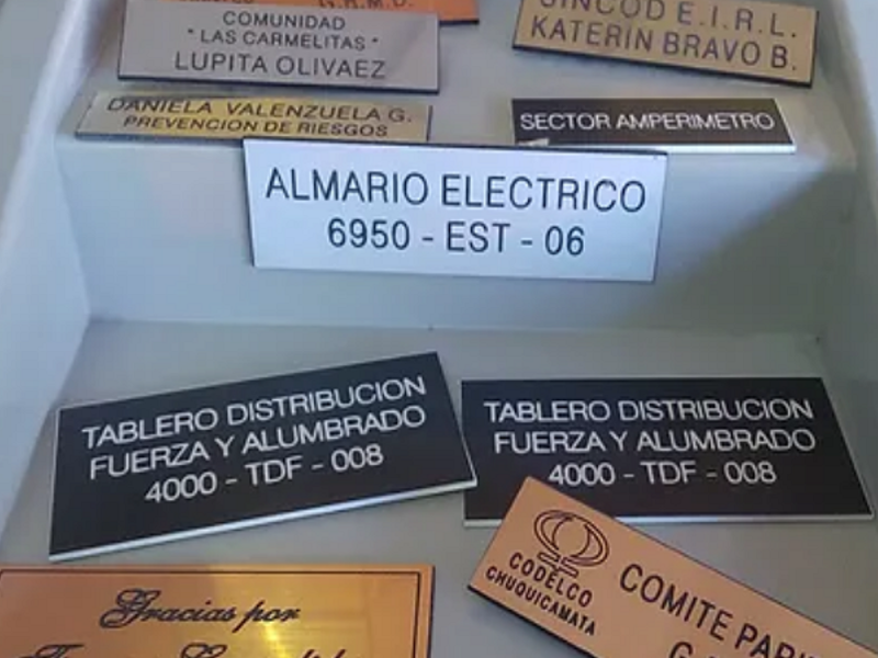 Placas acrílicas 