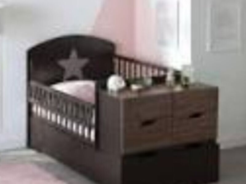 Cama cuna madera Chile 