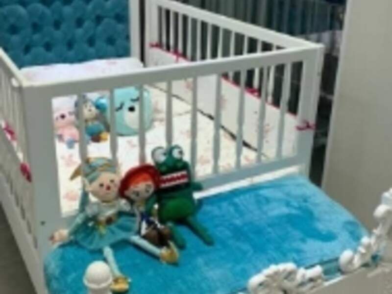 Cuna cama celeste Chile