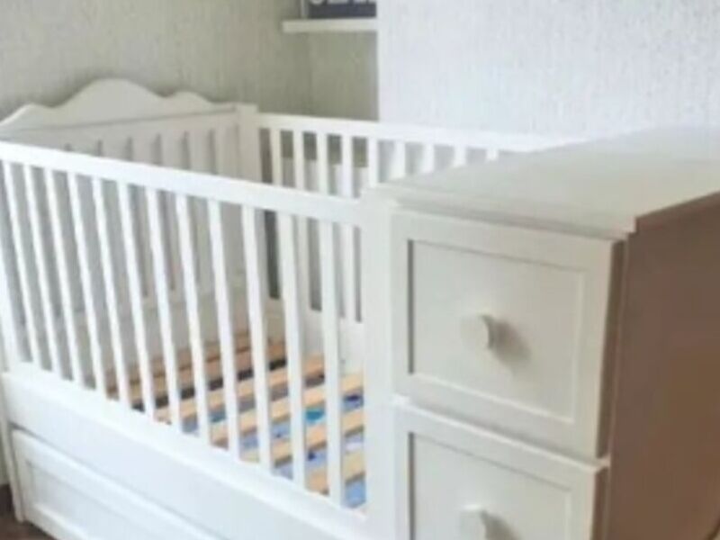 Cama cuna cajones blancos Chile