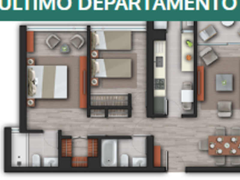 Venta Apartamento edificio 5 Norte Chile