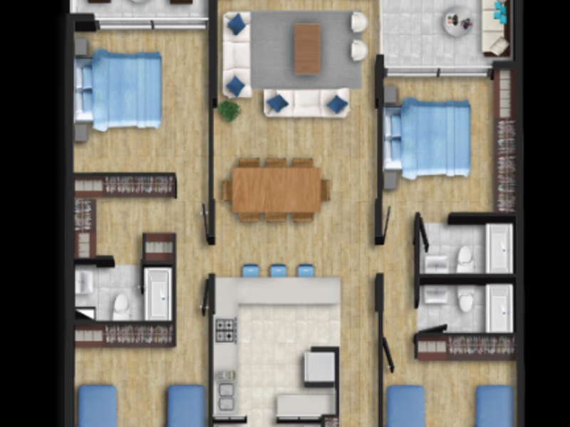 Apartamento edificio venta Chile 