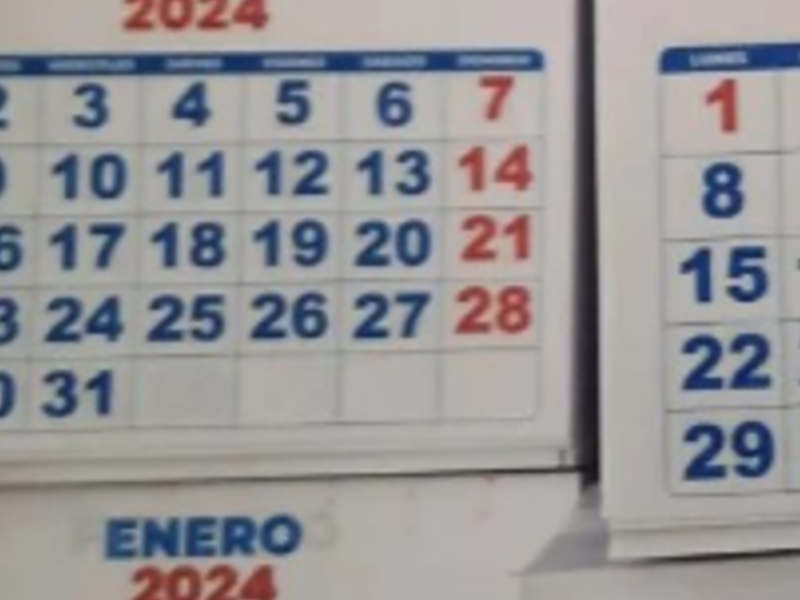 Calendario diseñado Talca