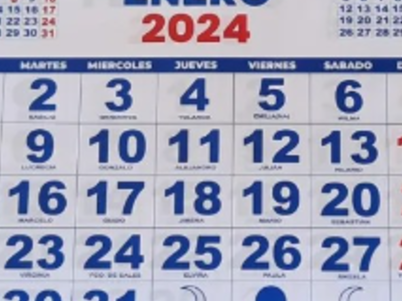 Calendario dec. Talca