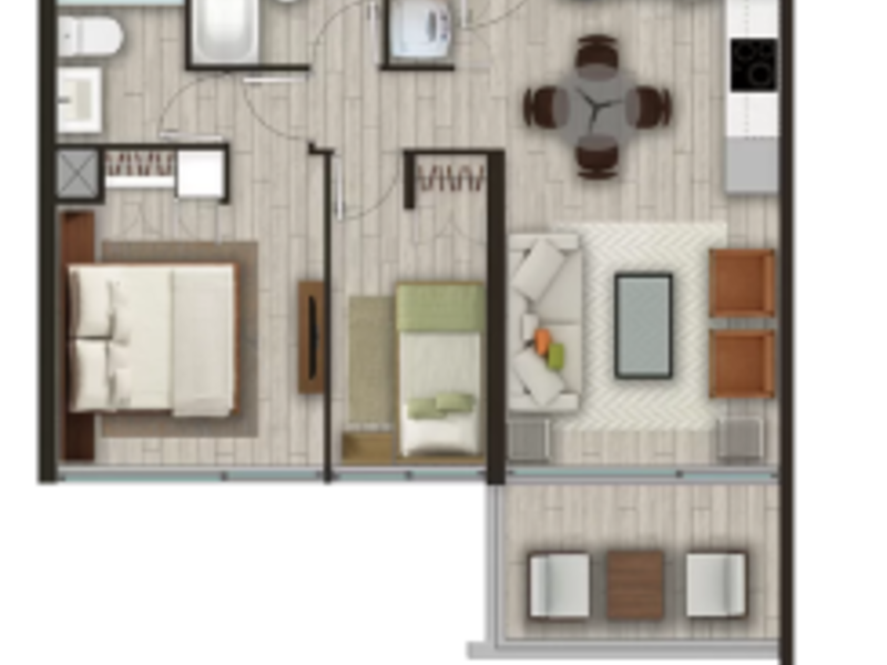 Venta Apartamento edificio Chile