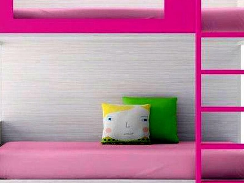 CAMA LITERA ROSA CHILE