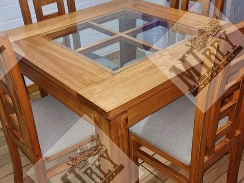 comedor 4 sillas