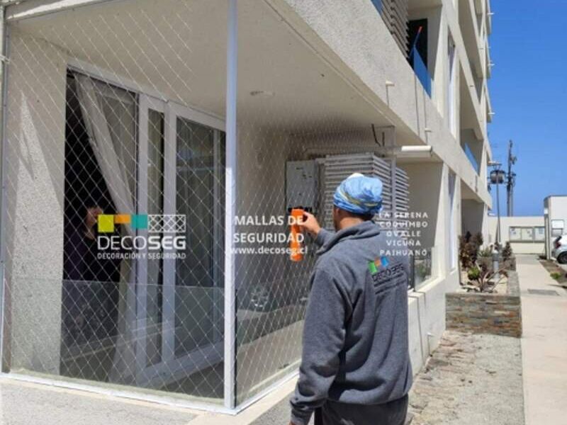 Instalación Mallas Seguridad La Serena