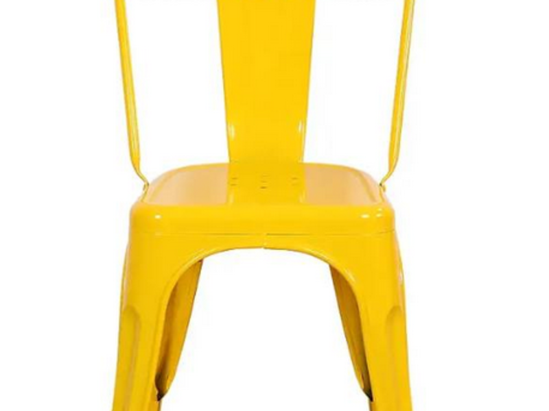 Silla de metal