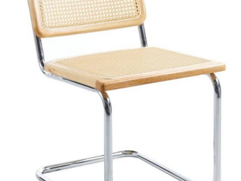 Silla metalica de espera