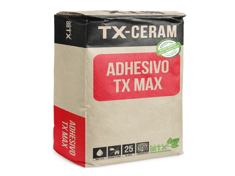 Adhesivo TX DA para porcelanato