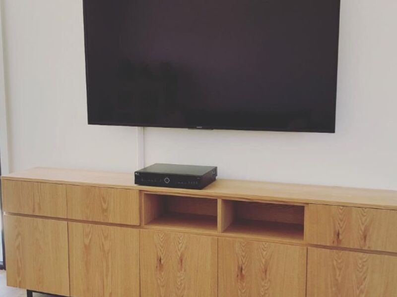 Mueble tv melamina Chile