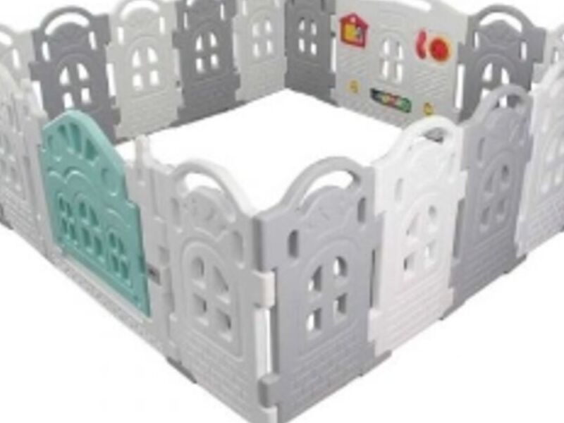 Corral bebé Altura 72 cm gris Chile