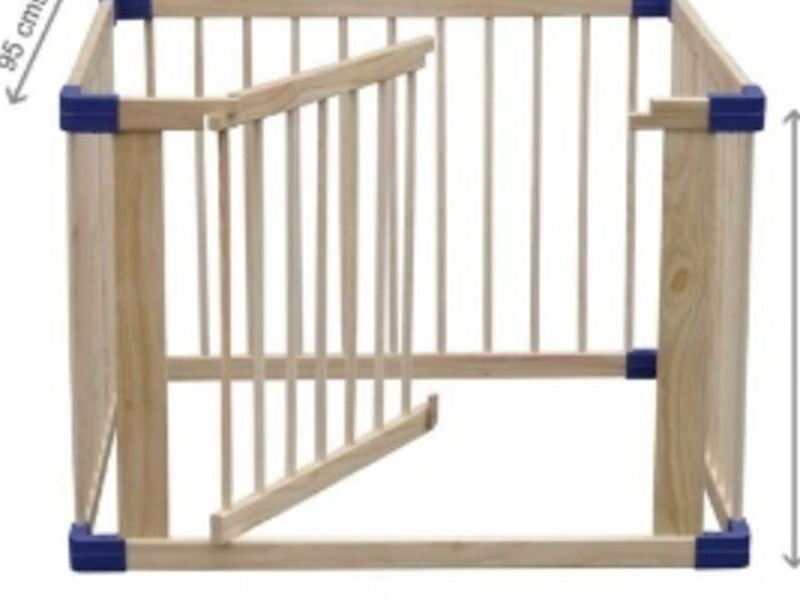 Corral bebé Madera 4 lados Altura 70 cm Chile 