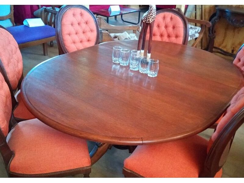 comedor redondo 6 sillas