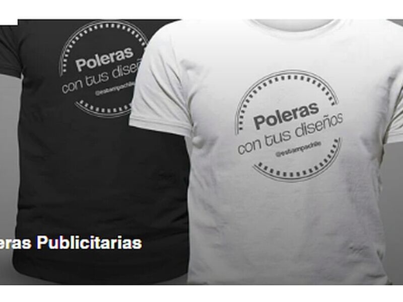 Poleras publicitarias