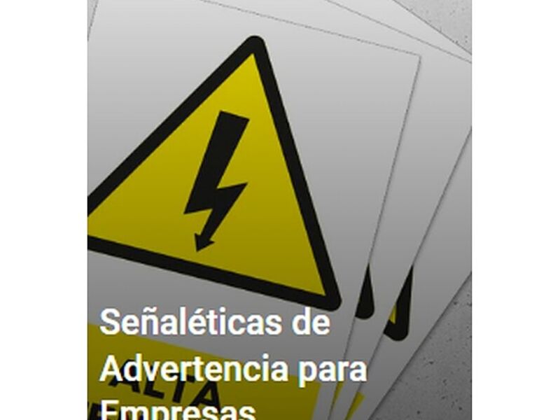 Señaléticas de Advertencia Chile