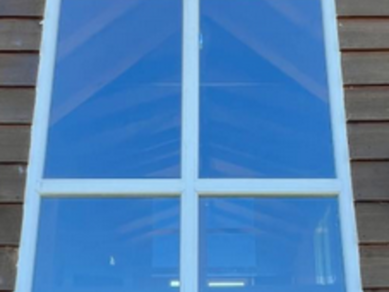 Ventana pvc decorativa