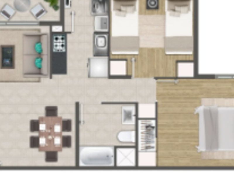 Apartamento edificio venta Chile 