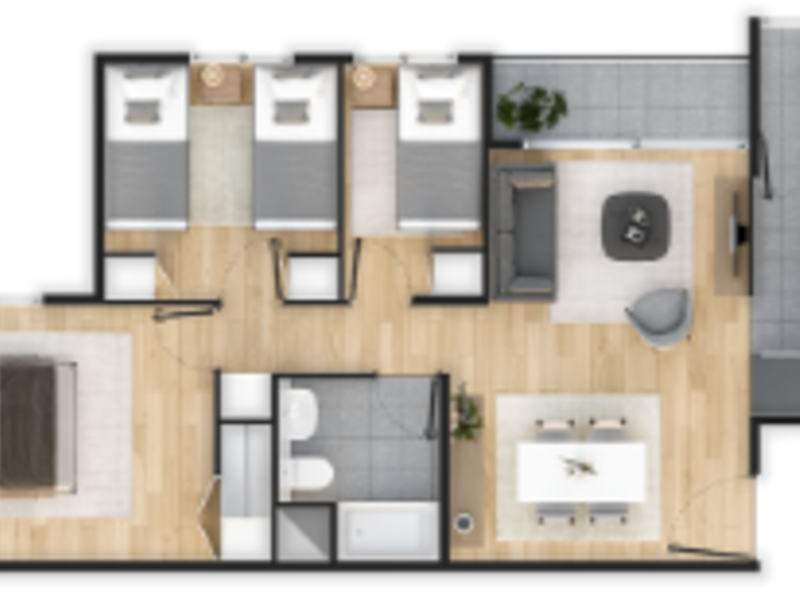 Venta departamento Brisas San Pedro Chile