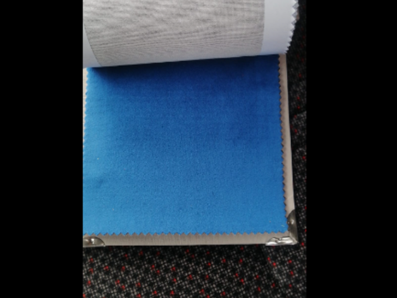 Tapizado azul