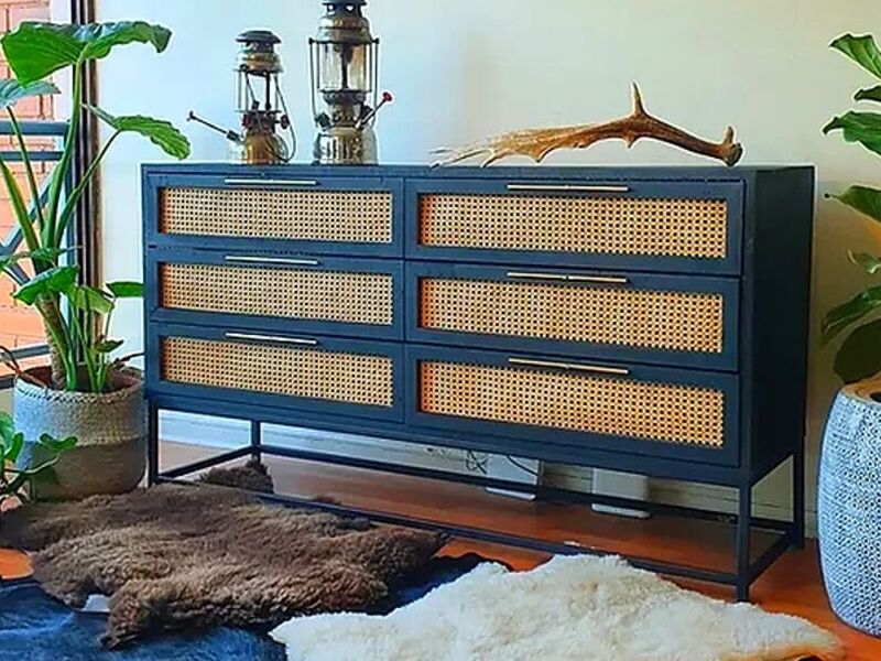 Mueble yute natural Chile