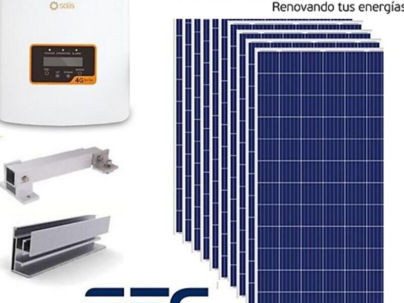 KIT FOTOVOLTAICO 3.0 kW Chile 