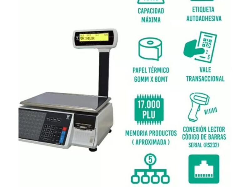 Balanza digi sm 110 bcs+ 15kg Santiago