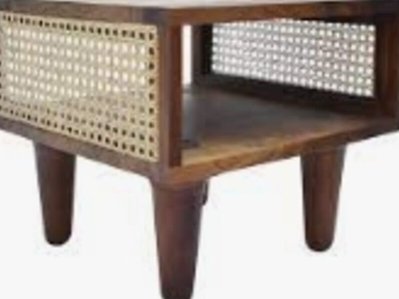 Mesa auxiliar madera nativa ulmo Chile