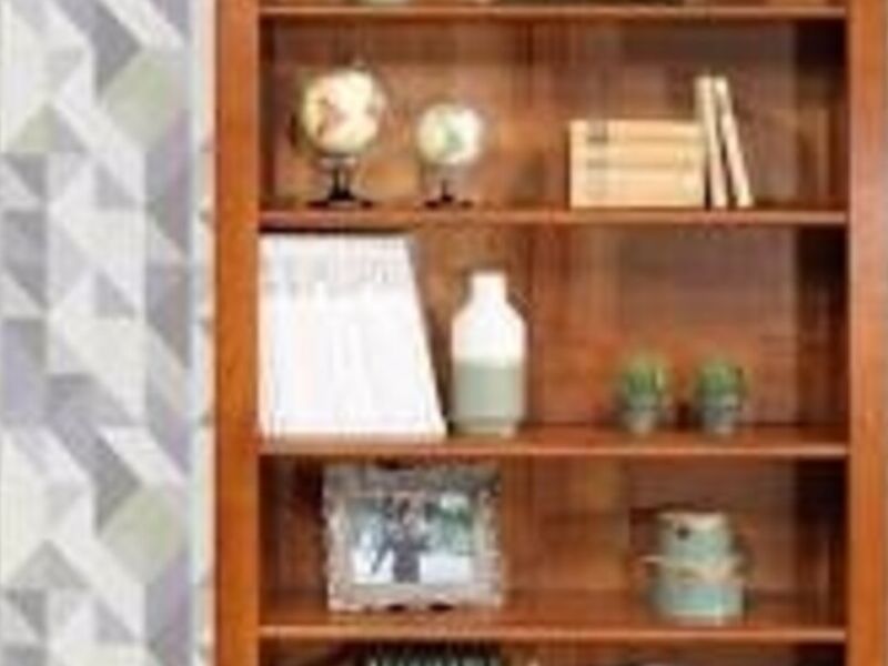 Librería madera maciza cerezo Chile